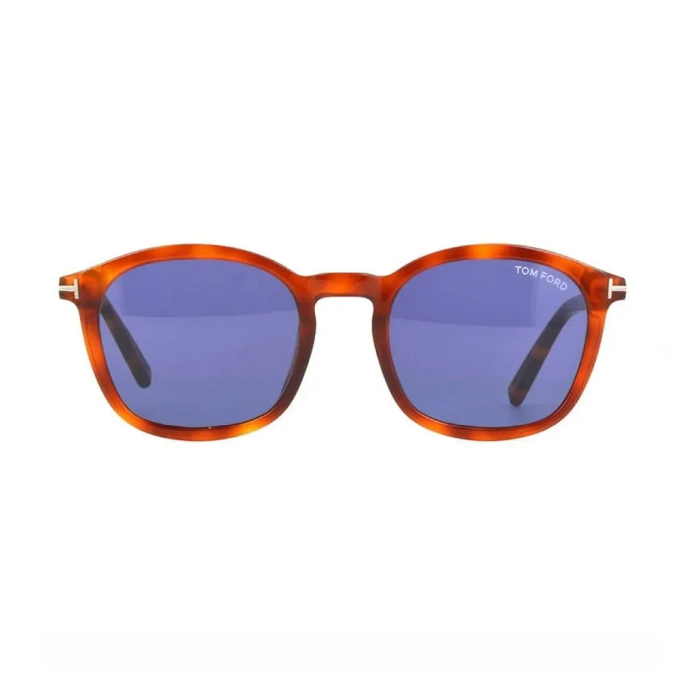 NEW TOM FORD SUNGLASSES HAVANA MEN SQUARE EYEWEAR